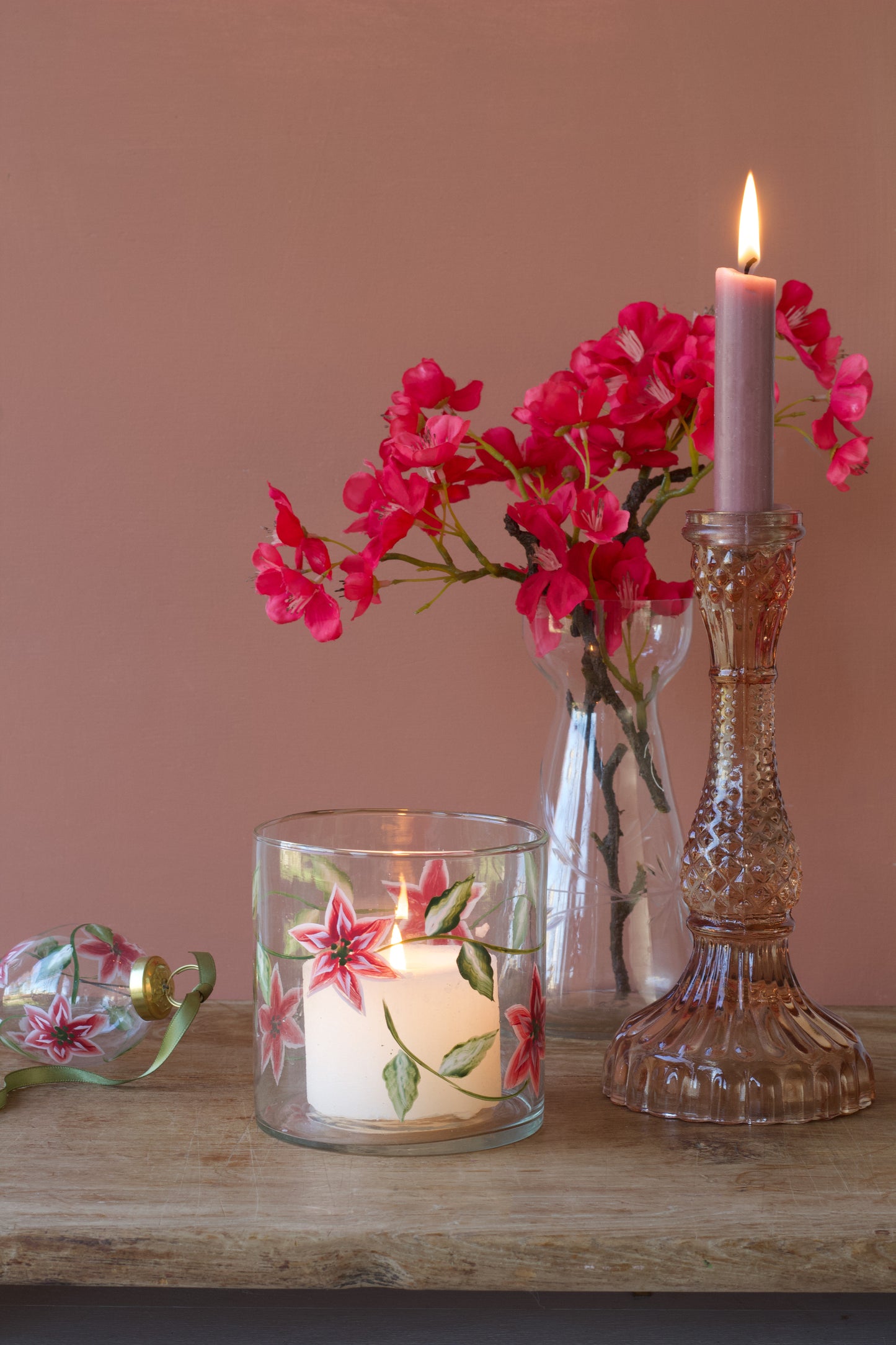 Tealight Holder Botanical Bloom WEL279