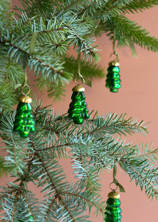 trees shiny green set/9 WEL288