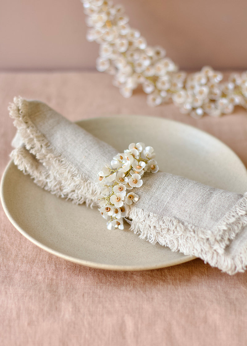 Almond Blossom Napkin Ring WD131