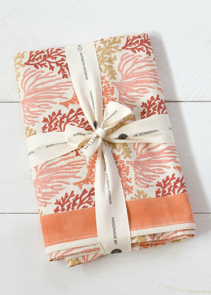 coral napkins/set of 4 NAK2532