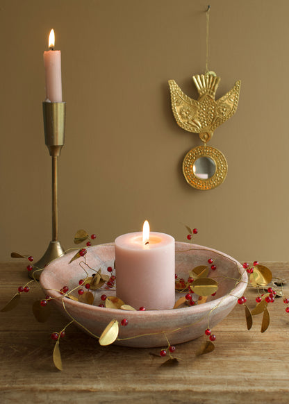 Garland leaves with red berries EW-4622B