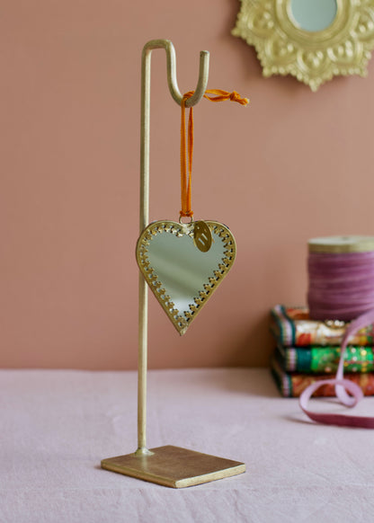 mirror ornament heart TI4001