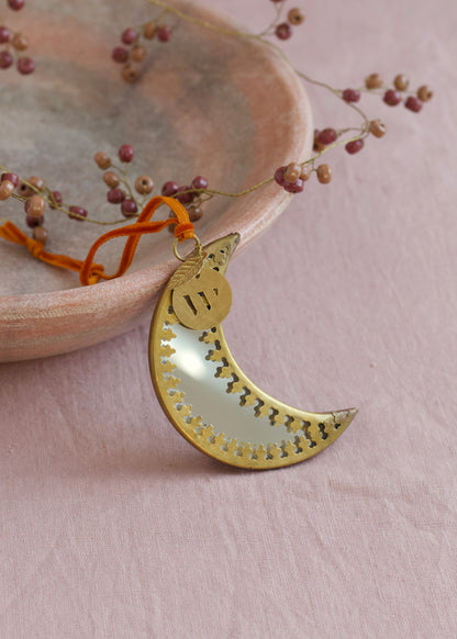 mirror ornament moon TI2137
