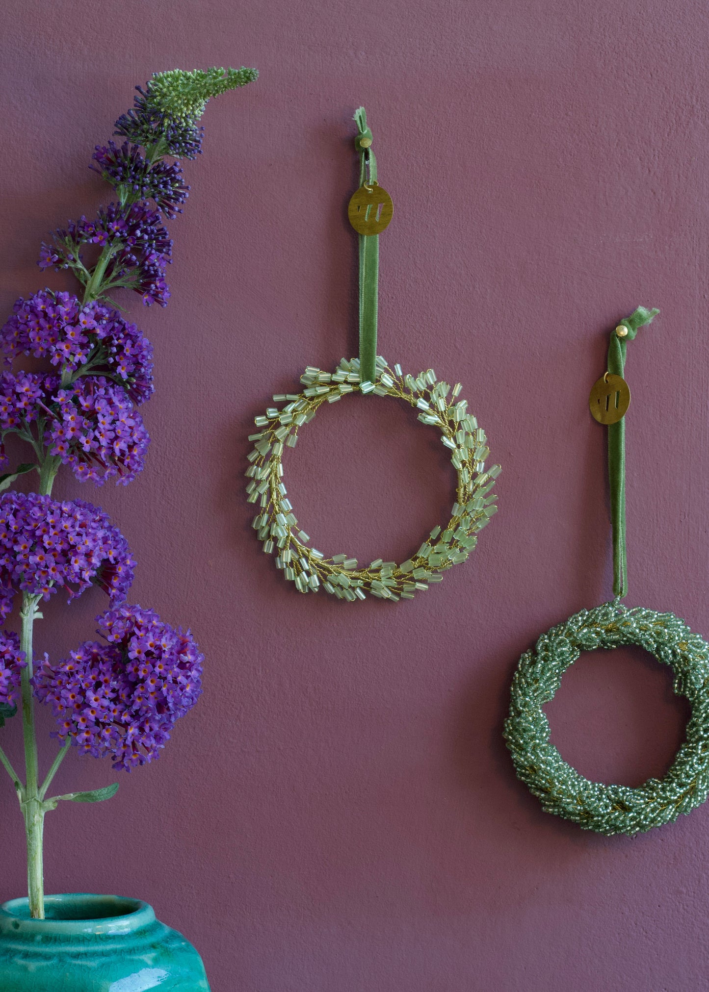 Celadon Mist wreath WD125