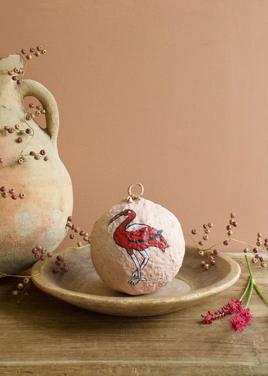 Paper Mache ball Ibis MJ25462