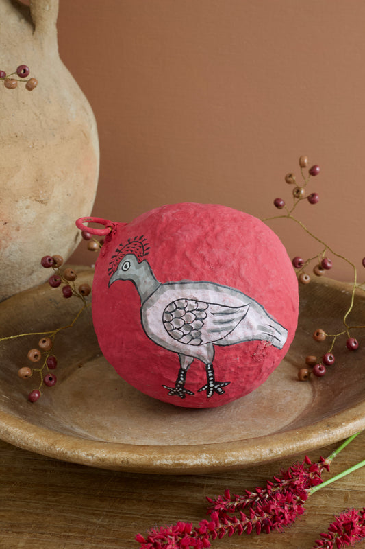 Paper Mache Sacred Phaesant MJ25463