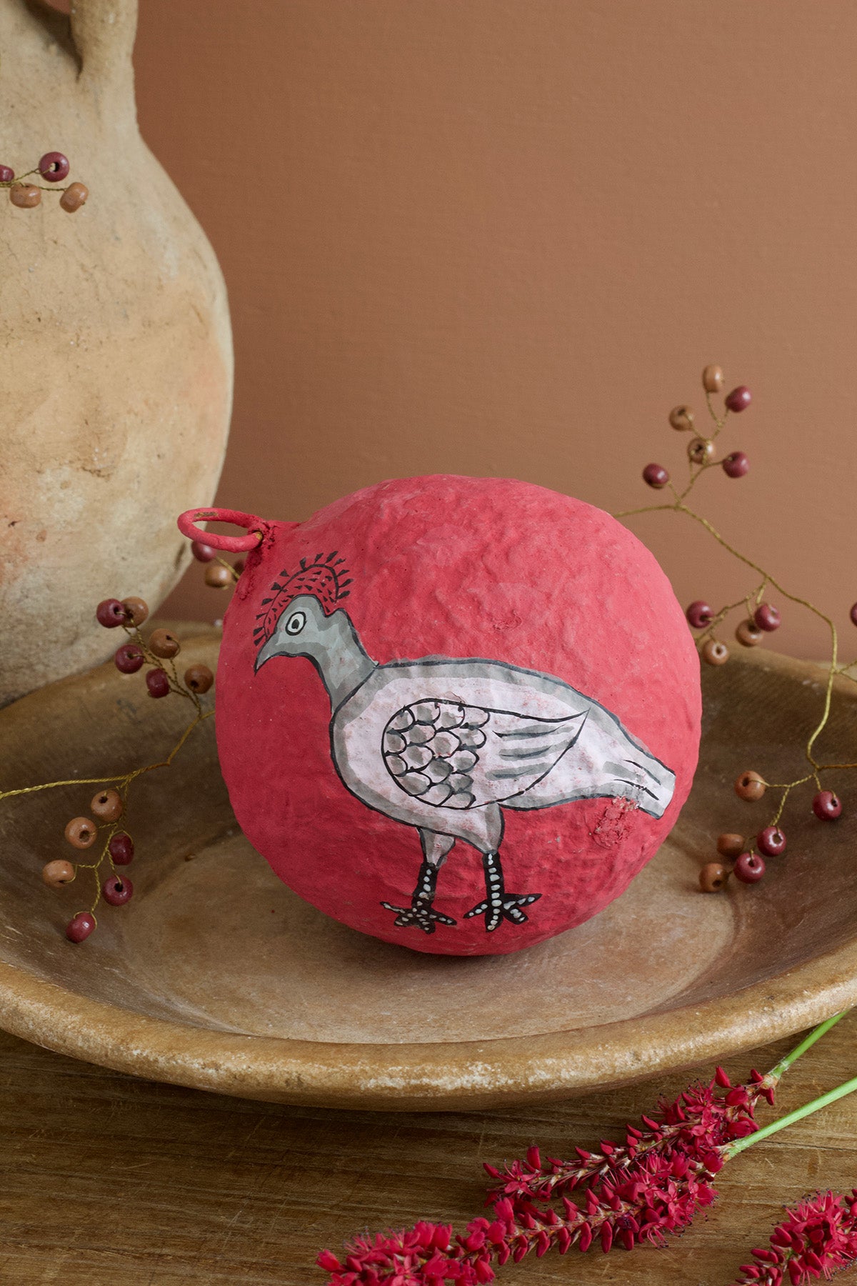 Papier-maché Heilige Fazant MJ25463