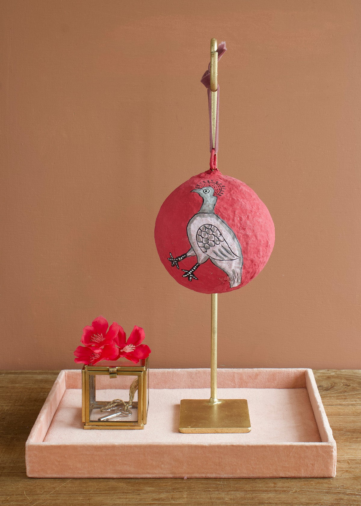 Papier-maché Heilige Fazant MJ25463