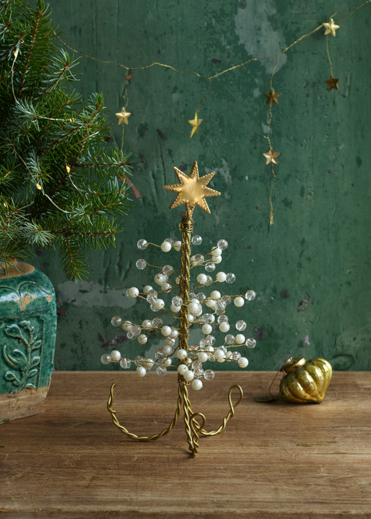 Beaded Christmas Tree NAW1203