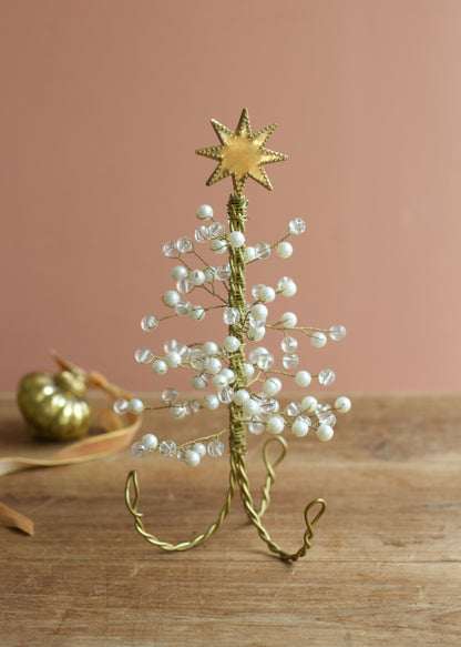 Beaded Christmas Tree NAW1203