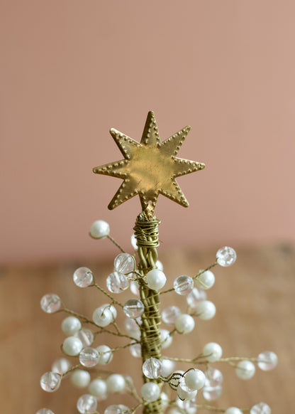 Beaded Christmas Tree NAW1203