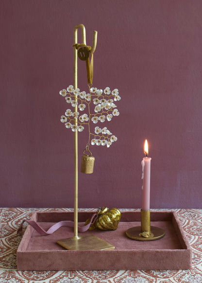 Almond Blossom Bell Ornament WD112