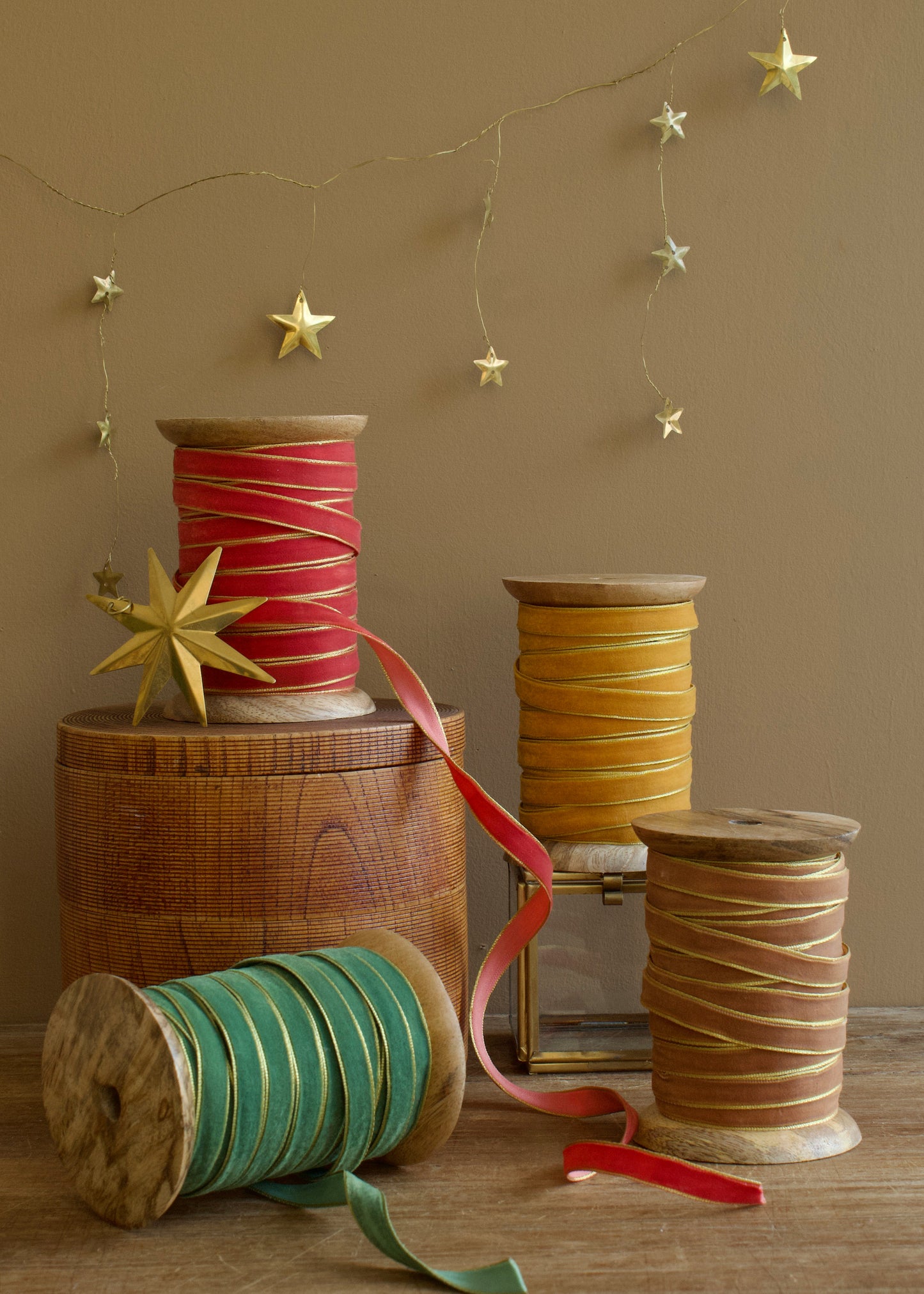 Plain velvet ribbon AE1001