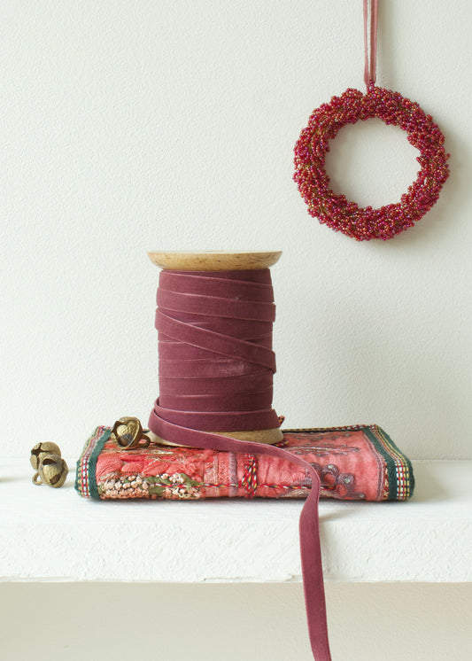 Plain velvet ribbon AE2852