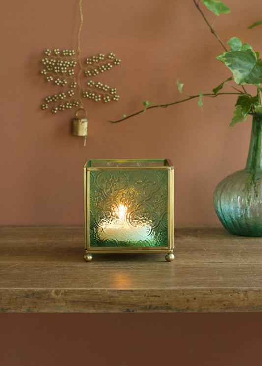 Candle Holder Fresh Green OPU020