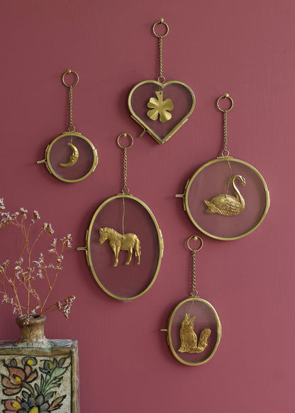 Oval photo frame EC8019