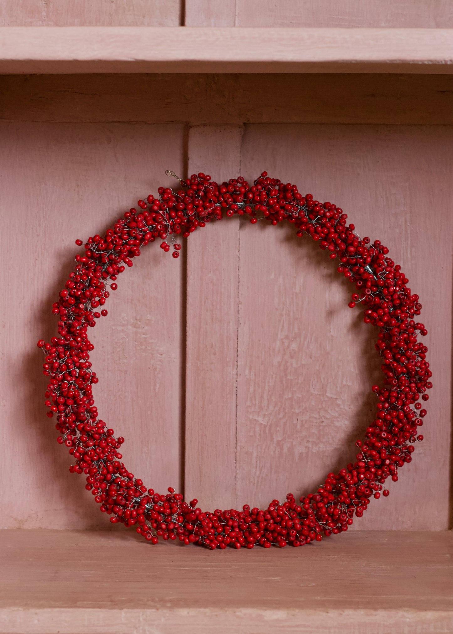 Wreath Red Berries L EW-5476