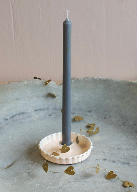 Candle holder enamel DG13