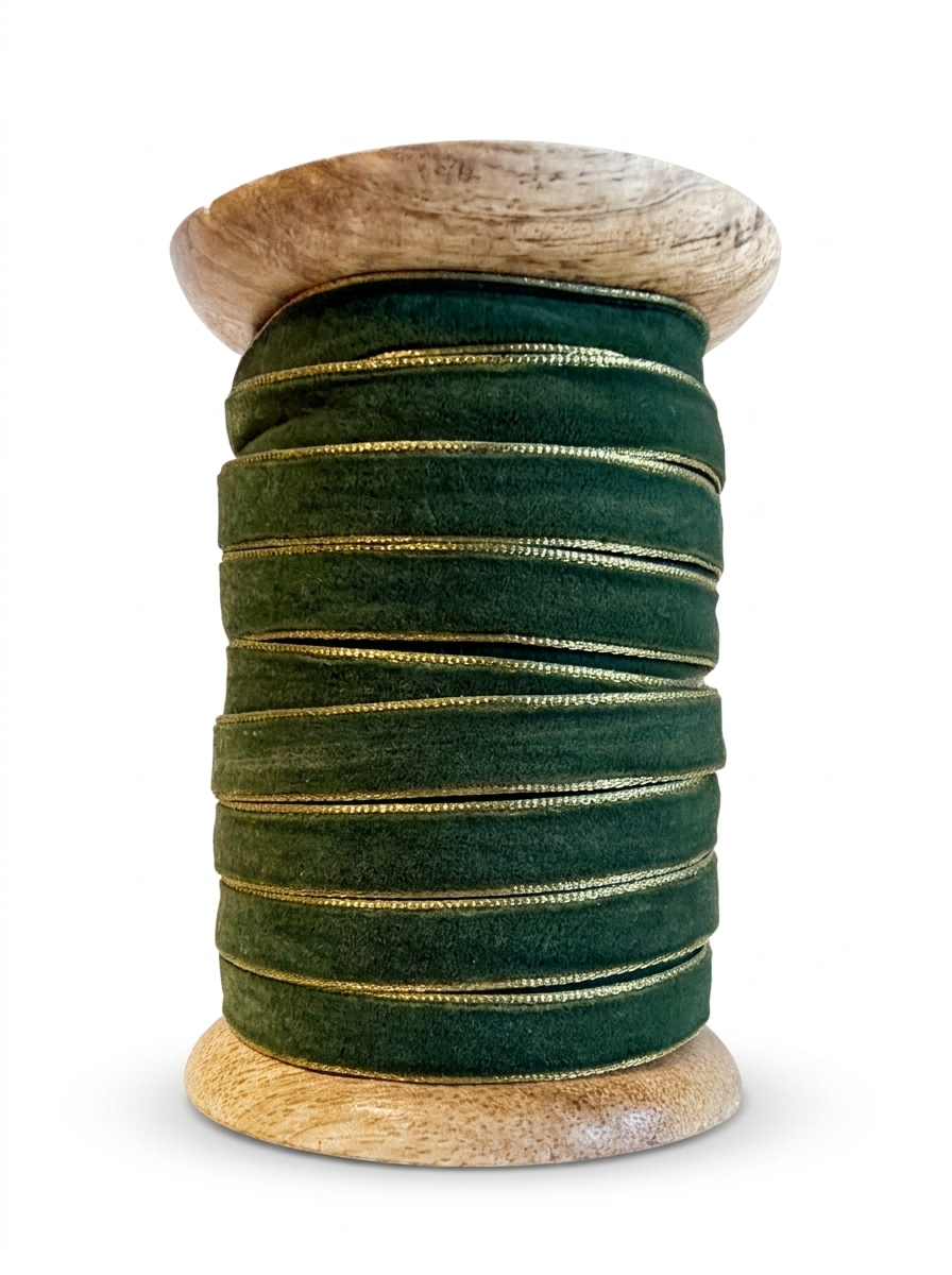 Ribbon golden rim AE001