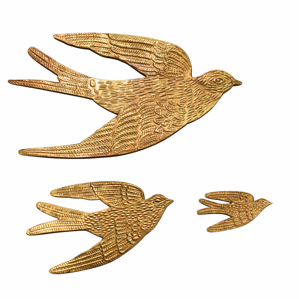 Brass Swallow Gold OPU024