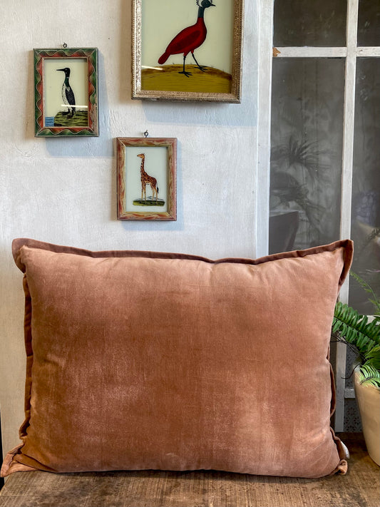 Mocca Mousse velvet cushion cover BHAT023