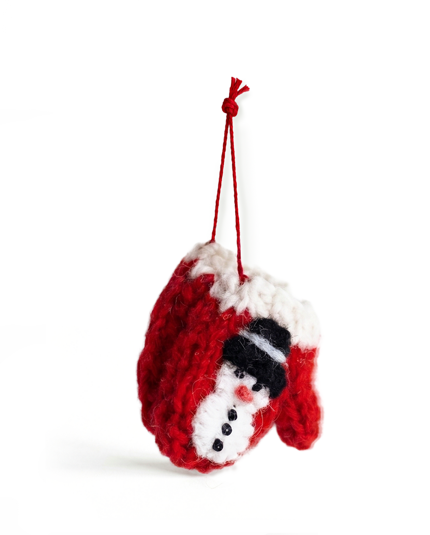Wanten sneeuwpop rood NEP108