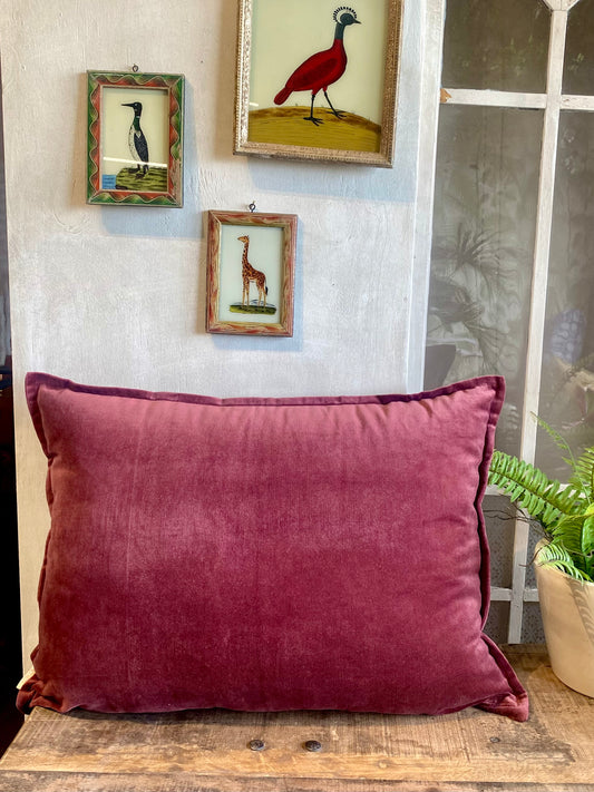 Roan Rouge velvet cushion cover BHAT017