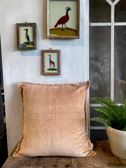 Sirocco velvet cushion cover BHAT020