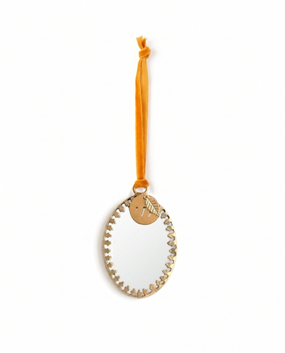 Ovaal spiegelornament TI2106 
