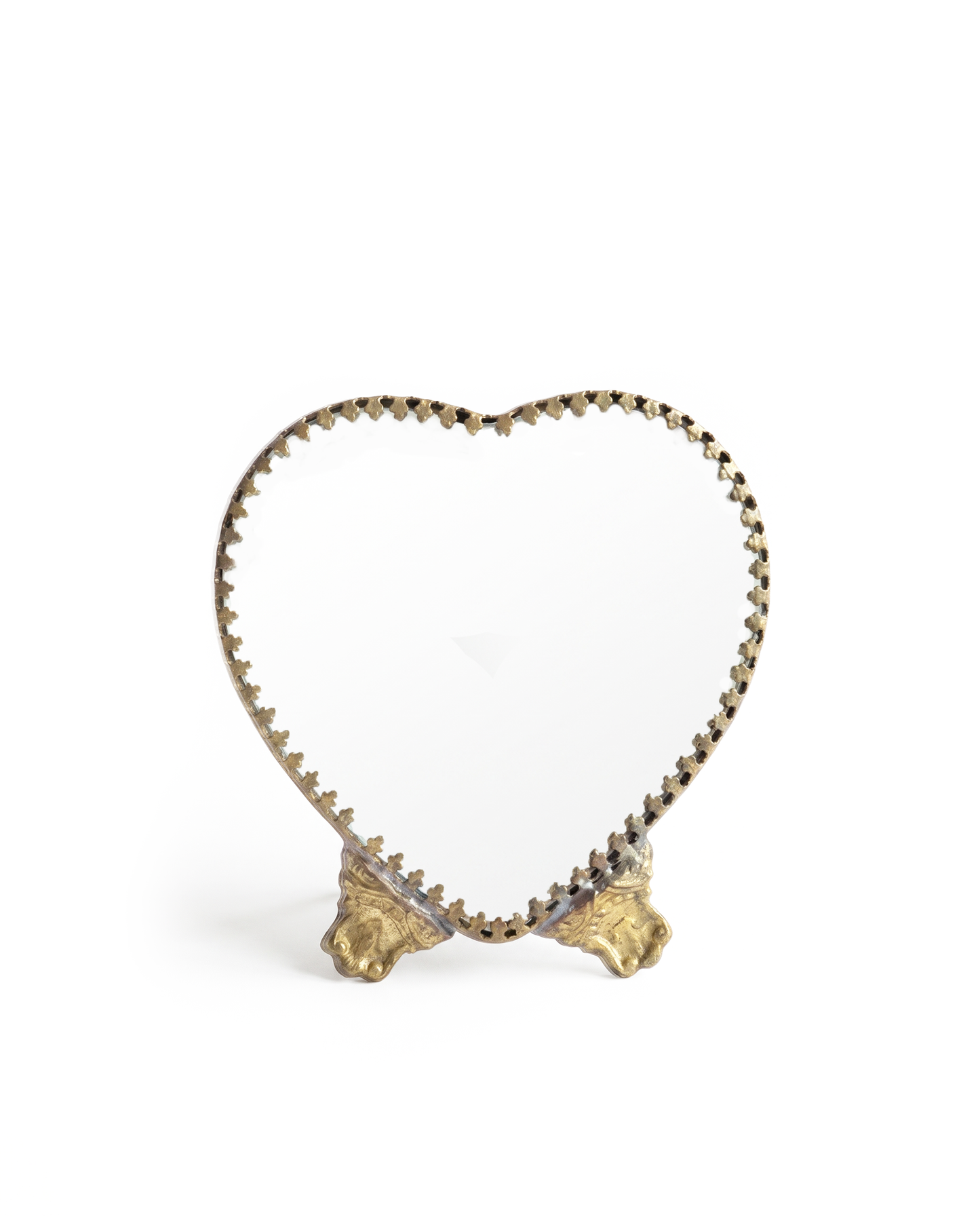 Miroir sur pied coeur TI4040