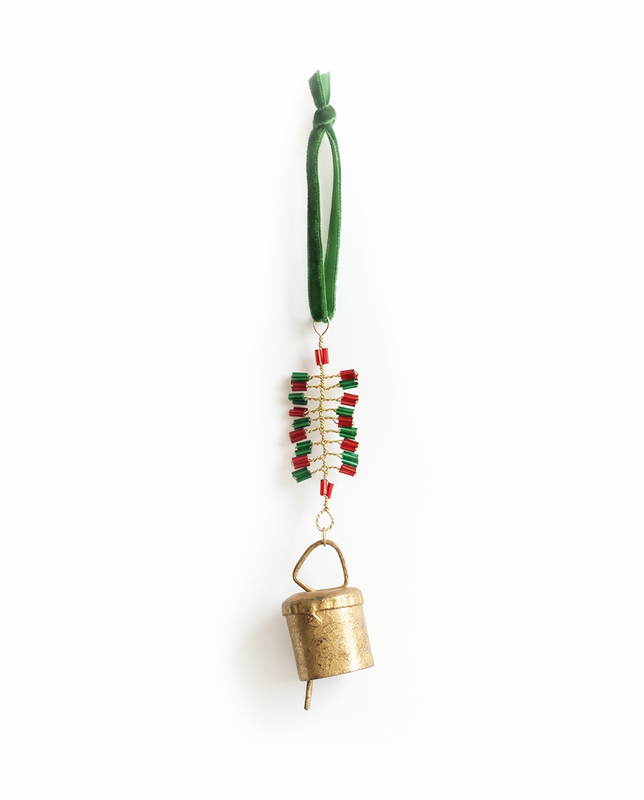 Cloche décorative de Noël suspendue WD73