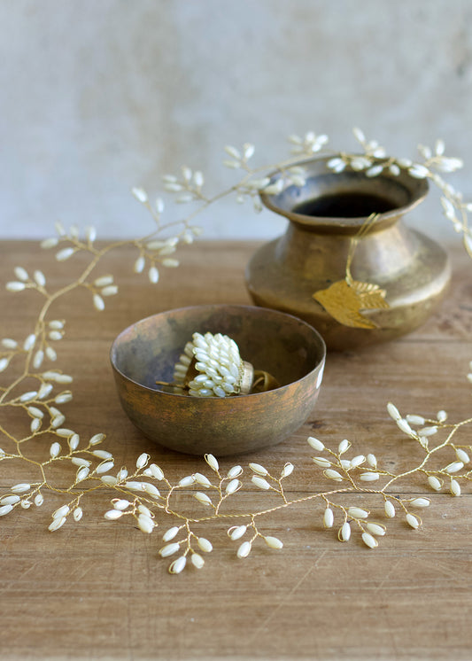 Pearl Leaf Garland WD66