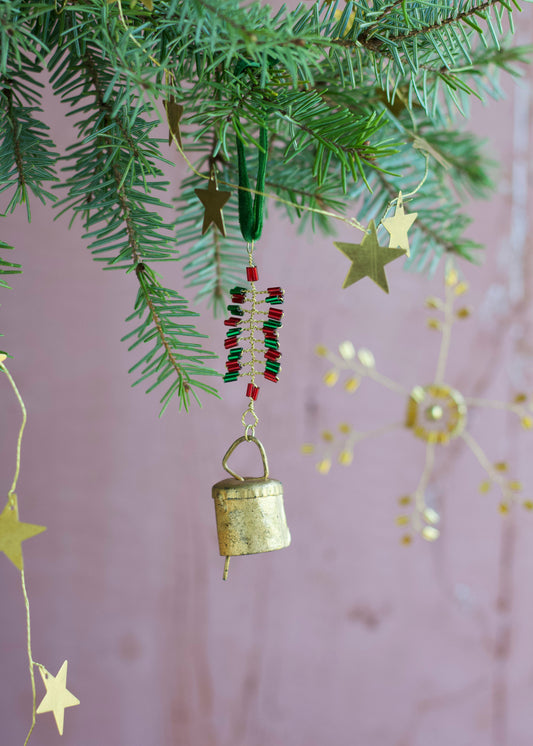 Cloche décorative de Noël suspendue WD73