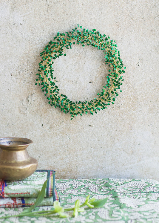 Green Christmas Wreath WD83