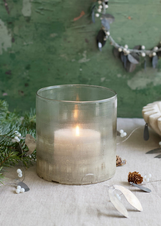 Tealightholder silver WEL184