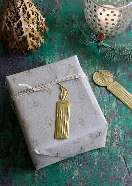 Kaars ornament NAW20279