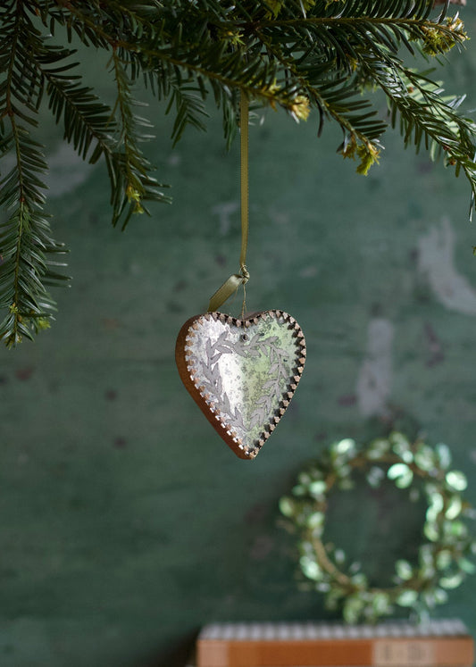 Miroir ornement coeur MA3016