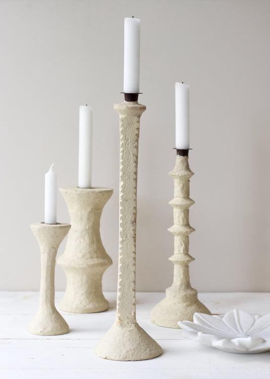 Kaarsenhouder papier-maché E039
