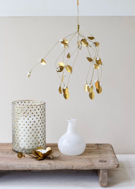 Tros blad en witte bes EW5108