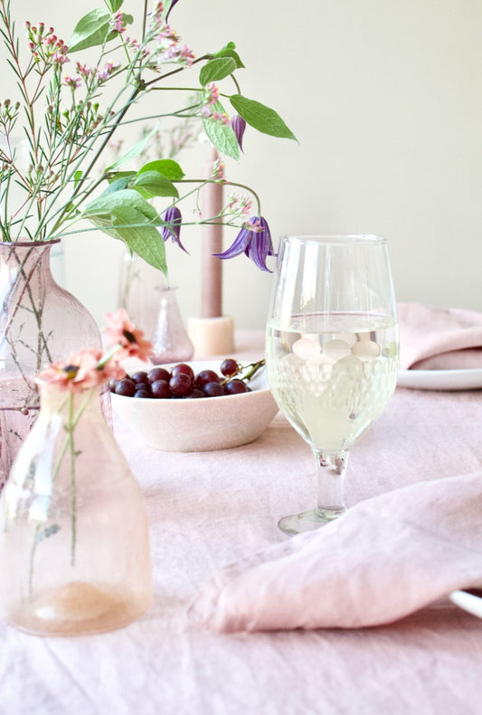 Handcutted wine glass WEL098