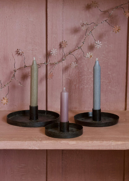 Candle holder black MJ1