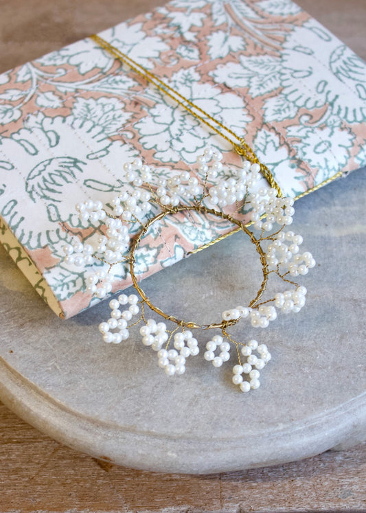 Rond de serviette en perles TI240002
