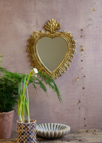 Heart Mirror large NAW20247