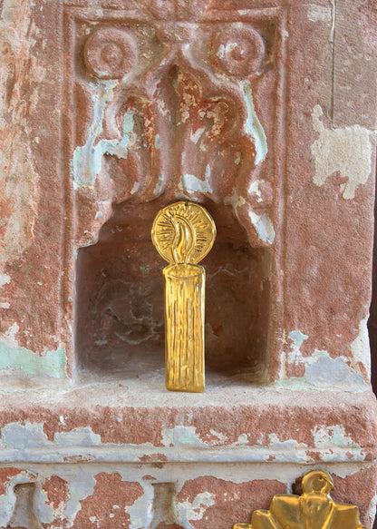 Kaars Ornament Vlam NAW20280