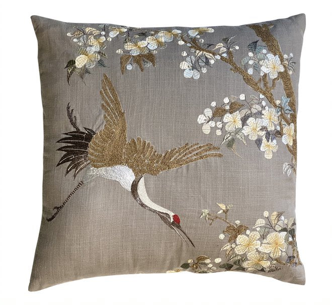 Kussenhoes Majestic Crane