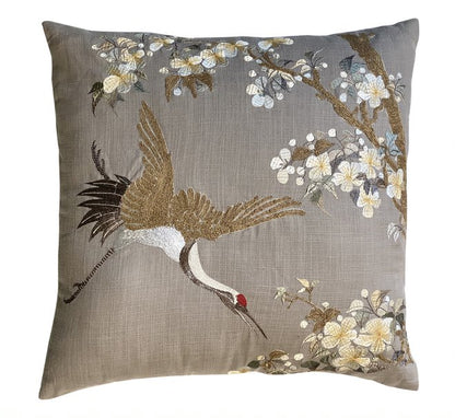 Kussenhoes Majestic Crane