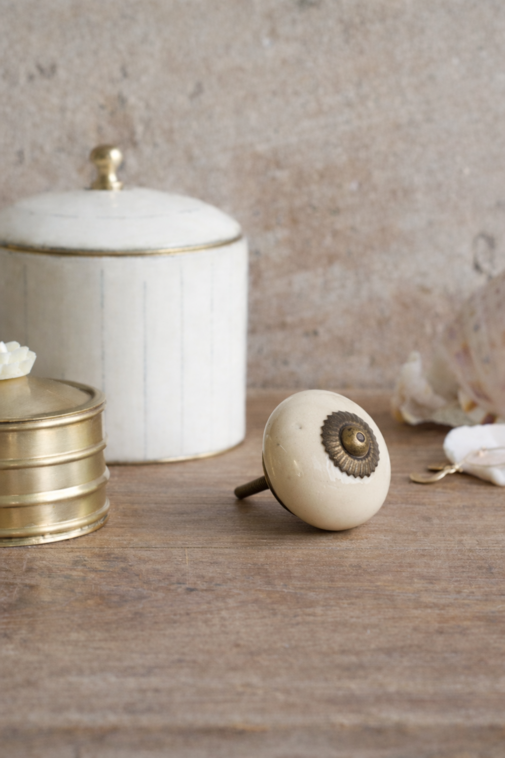 Bouton blanc cassé MJ-394