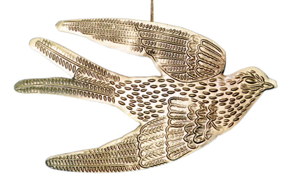Brass Swallow EW-4397