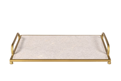 White marble tray E056