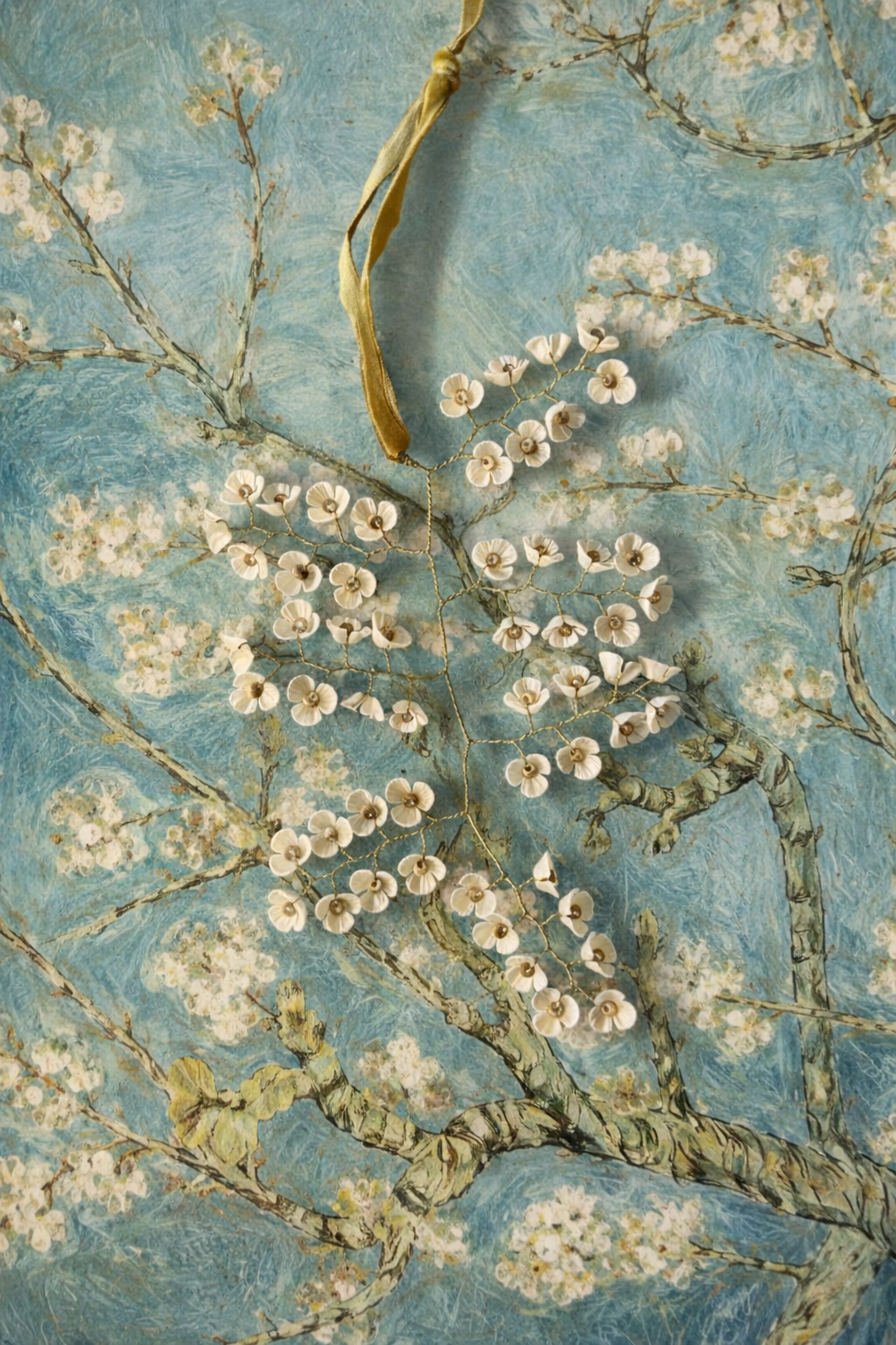 Almond Blossom Hanging Branch WD111